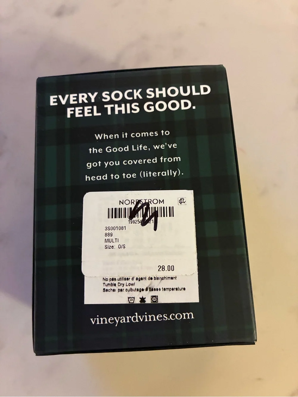 NWT VINEYARD VINES 3 Pack Socks - Winter Design One Size